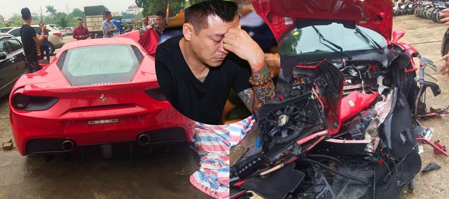 Ca sĩ Tuấn Hưng nói về thiệt hại khi sửa chữa siêu xe 16 tỷ gặp tai nạn nát đầu