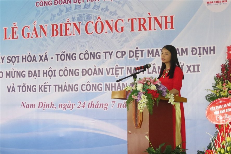 TCTY CP Dệt May Nam Định: Thu nhập của người lao động được nâng cao nhờ có nhà máy mới