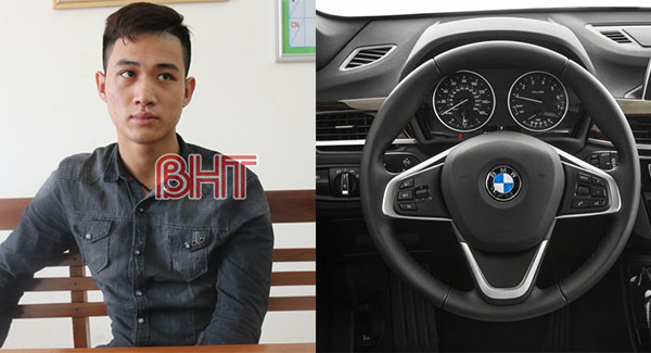 Liều lĩnh trộm ô tô BMW ở Hà Tĩnh, mang ra Nam Định bán