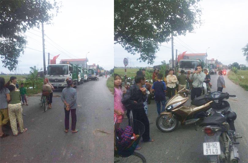 Nam Định: Gây ô nhiễm môi trường, bãi rác bị người dân ‘phong tỏa’