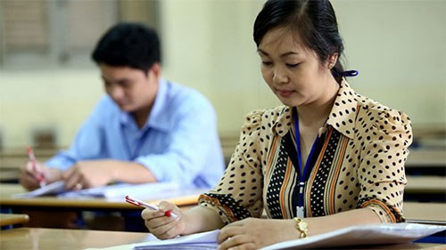 Nam Định: Chấm kiểm tra tất cả các bài thi Văn từ 8 điểm trở lên