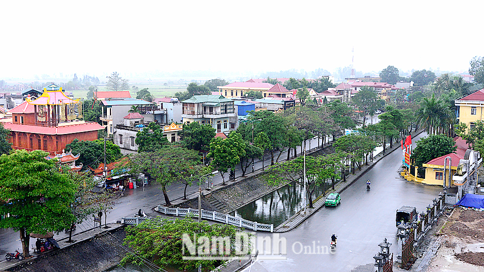 Huyện Ý Yên (Nam Định) đạt chuẩn nông thôn mới