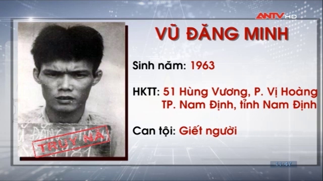 Công an tỉnh Nam Định truy nã 3 đối tượng giết người