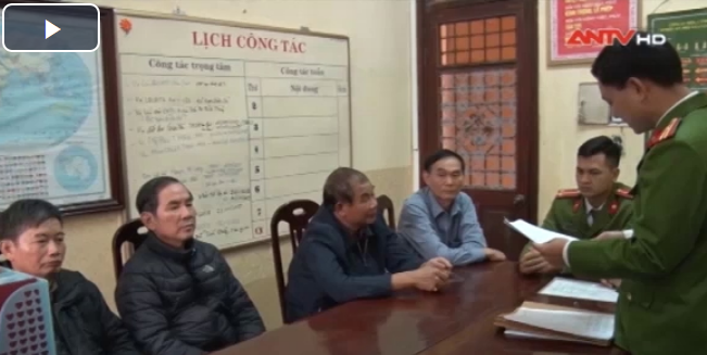 Nam Định: Bắt giam 4 cựu ‘quan xã’ bán đất trái thẩm quyền