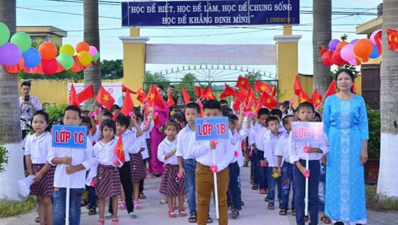 Gần 100% trường học ở Nam Định đạt các tiêu chí ‘Đơn vị học tập’