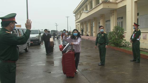 Nam Định: Hơn 100 người trở về từ Hàn Quốc hoàn thành thời gian cách ly