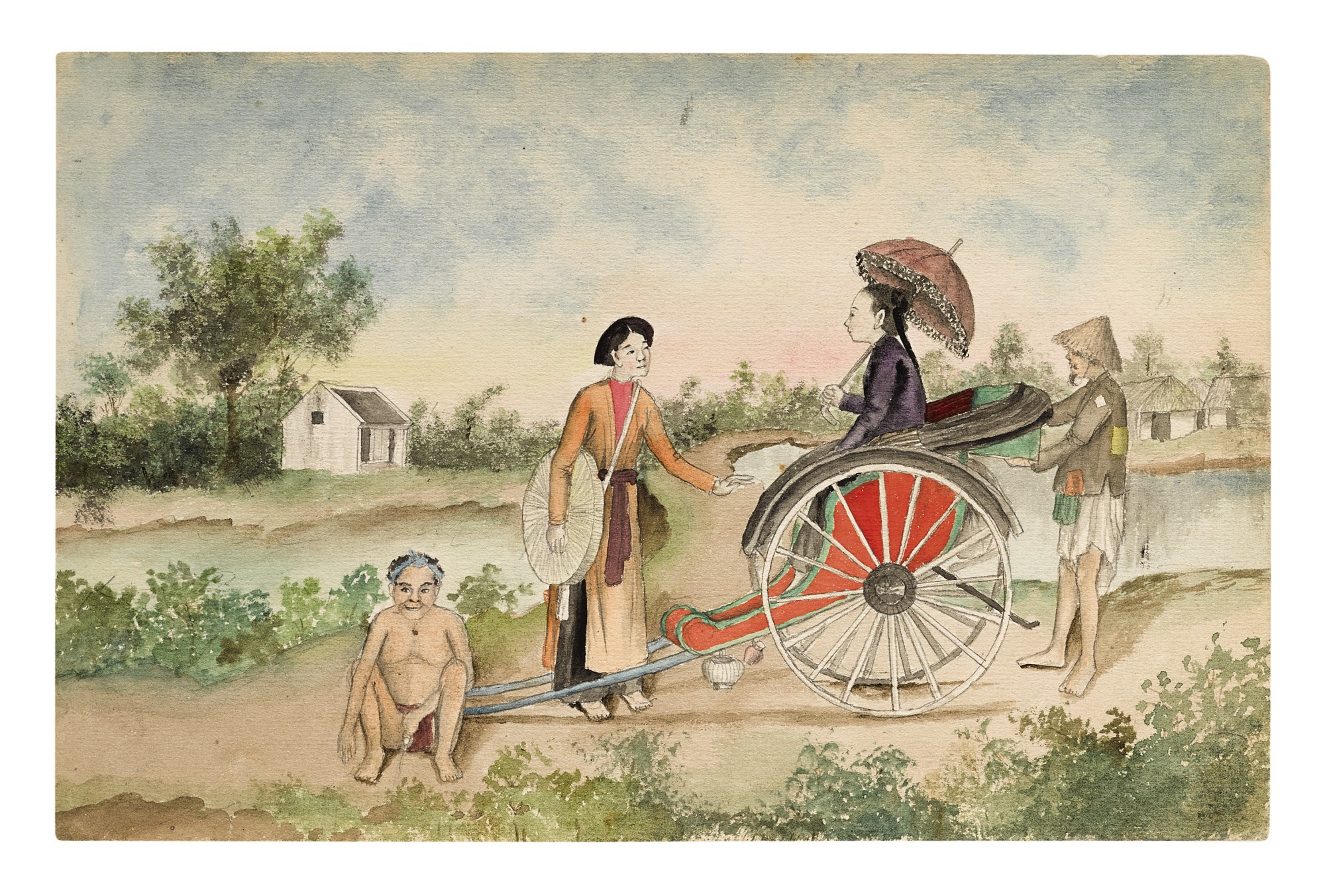 Bộ tranh lạ về đời sống ở Nam Định cuối thế kỷ 19