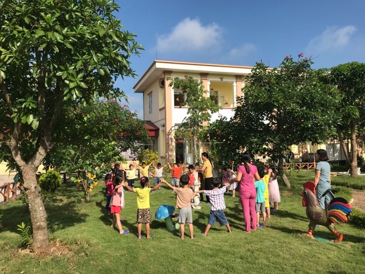 Nam Định Trường mầm non “vùng sâu, vùng xa” thực hiện lấy trẻ làm trung tâm