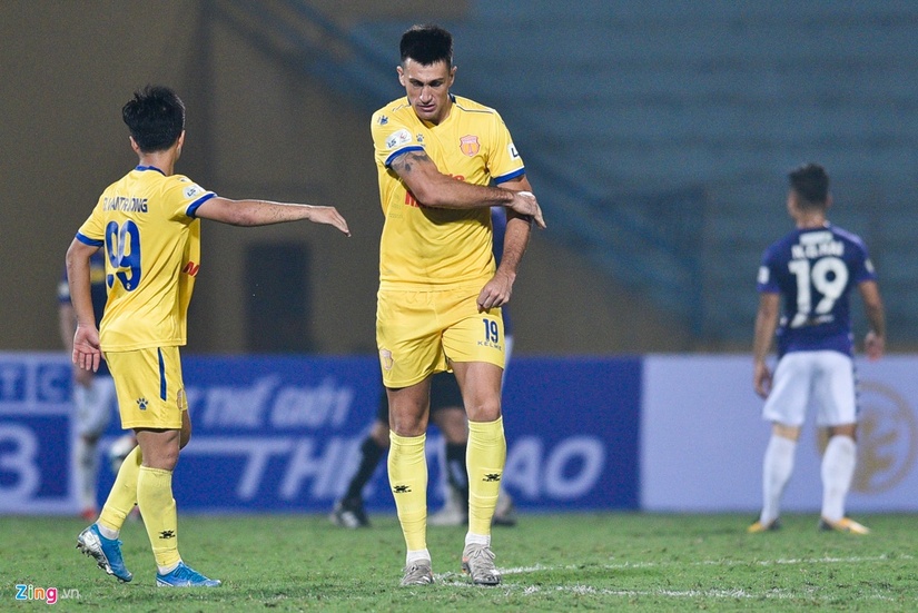 CLB Nam Định mất 4 cầu thủ ở trận gặp Hải Phòng