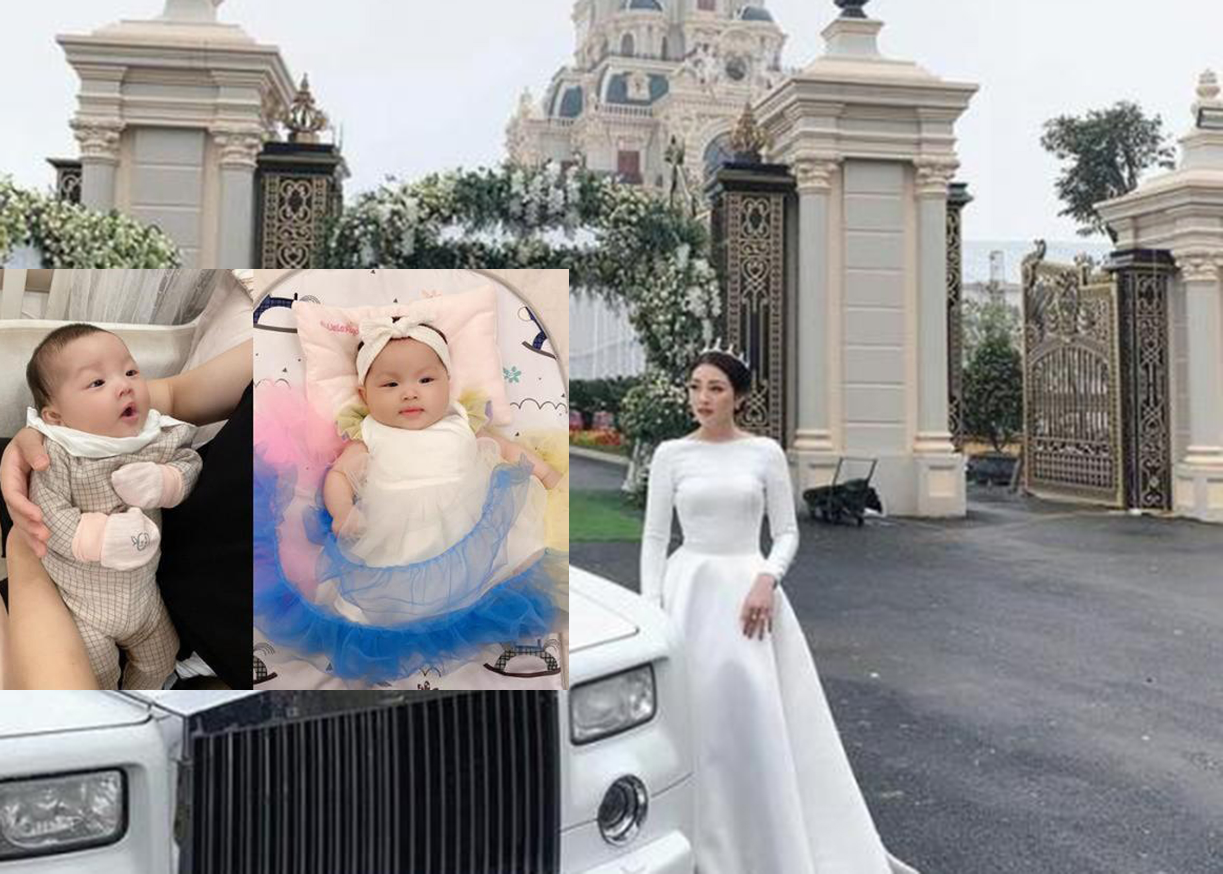 Sau 8 tháng sinh con, cô dâu 200 cây vàng ở Nam Định l‌ộ ảnh