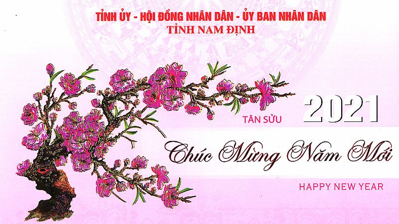Lời Chúc Mừng Năm Mới Tân Sửu – 2021 của đồɴɢ chí Chủ tịch UBND tỉnh Nam Định