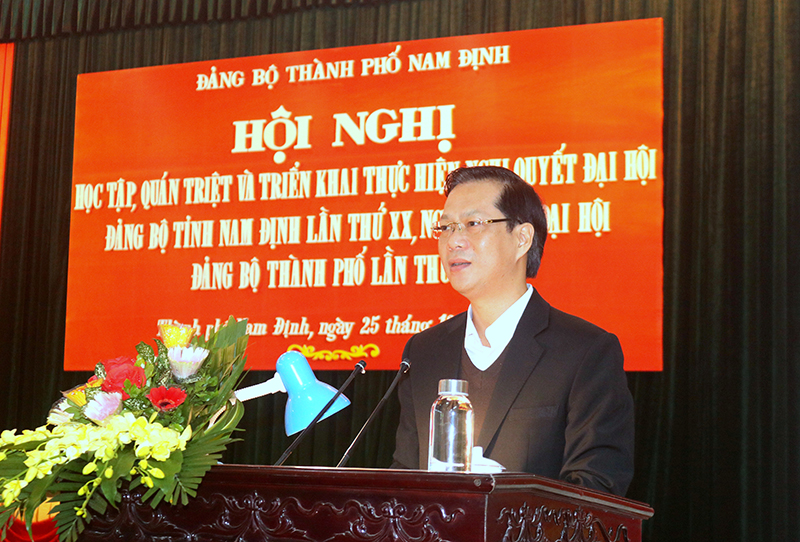Nam Định: Đẩy mạnh tuyên truyền, đưa nghị quyết đại hội các cấp vào cuộc sống