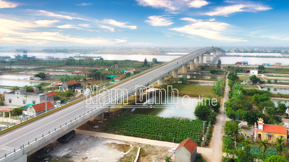 Nam Định: Phát triển giao thông trọng điểm tiếp nối truyền thống mở đường