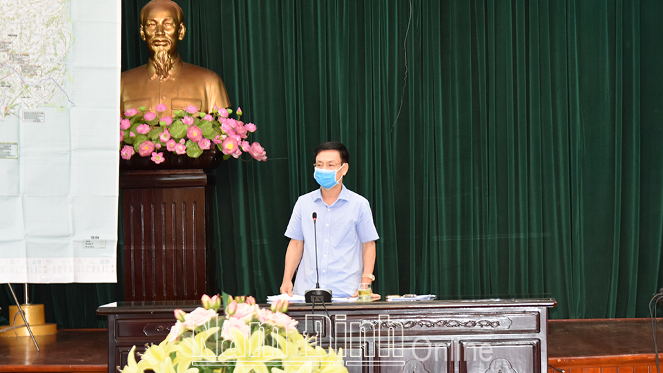 Nam Định : Quyết liệt triển khai các biện pháp phòng, chống dịch COVID-19