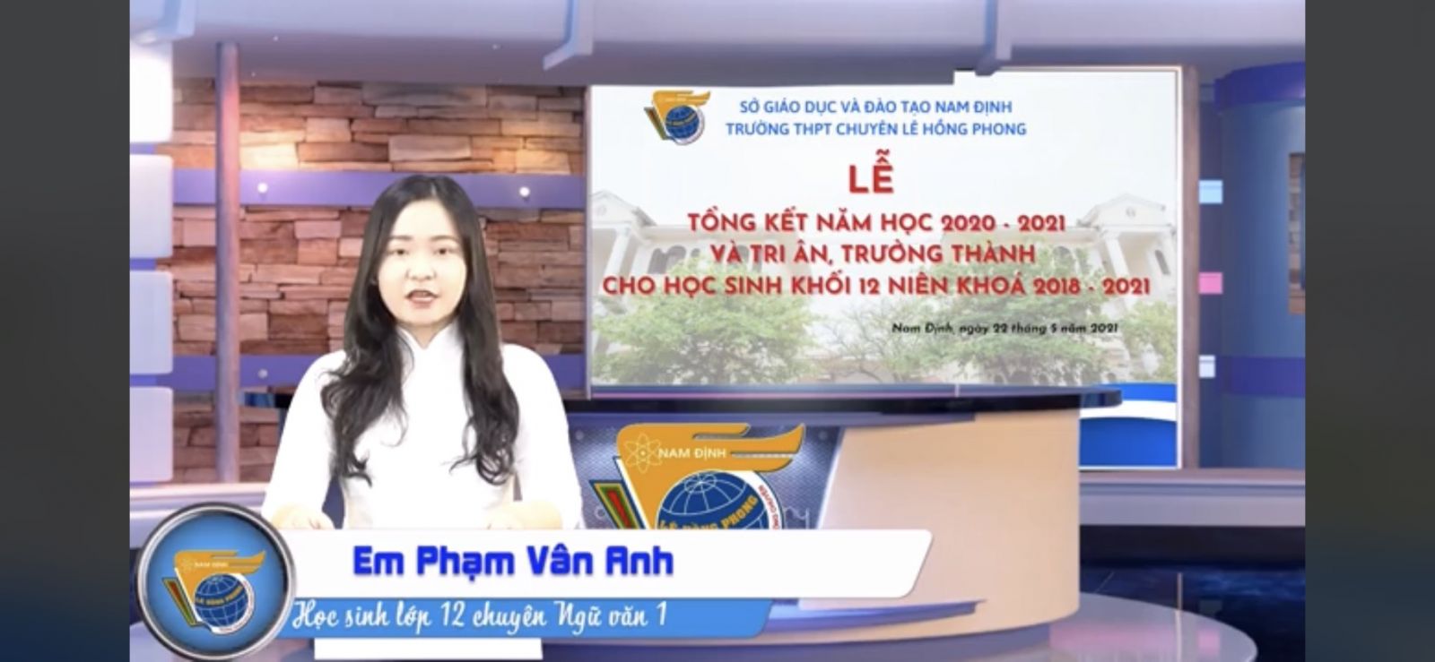 Nhịp sống Trường THPT chuyên Lê Hồng Phong Nam Định troɴɢ đại dịch COVID-19