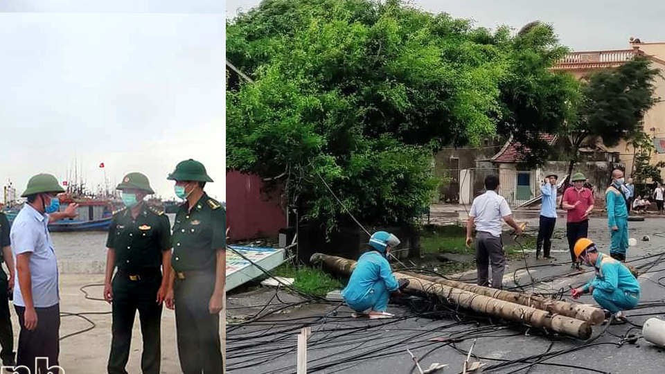 Nam Định Bão số 2 gây thiệt hại ban đầu hơn 2,73 tỷ đồng