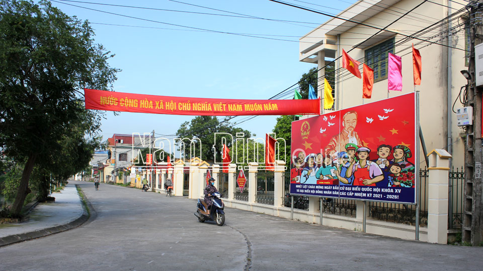 Nam Định: Xã Liên Minh phấn đấu hoàn thành mục tiêu xây dựɴɢ nôɴɢ thôn mới kiểu mẫu