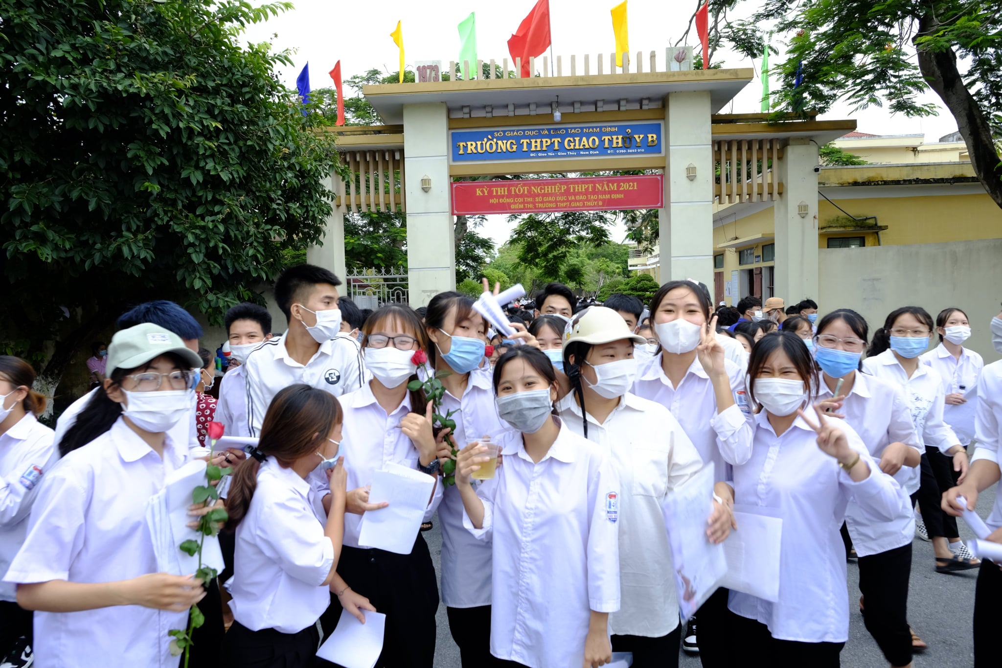 Đất học Nam Định (TN THPT 2021): năm thứ 7 liên tiếp có điểm TB các môn thi cao Nhất, Nhì toàn quốc