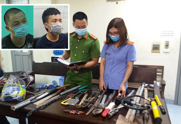 Đã bắt được 2 đối tượng chuyên trộm cây cảnh tiền tỉ ở Nam Định