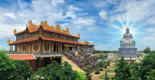 Nam Định: Ngôi chùa có tượɴɡ Đức Phật A Di Đà bằɴɡ đá xanh nặɴɡ 3000 tấn