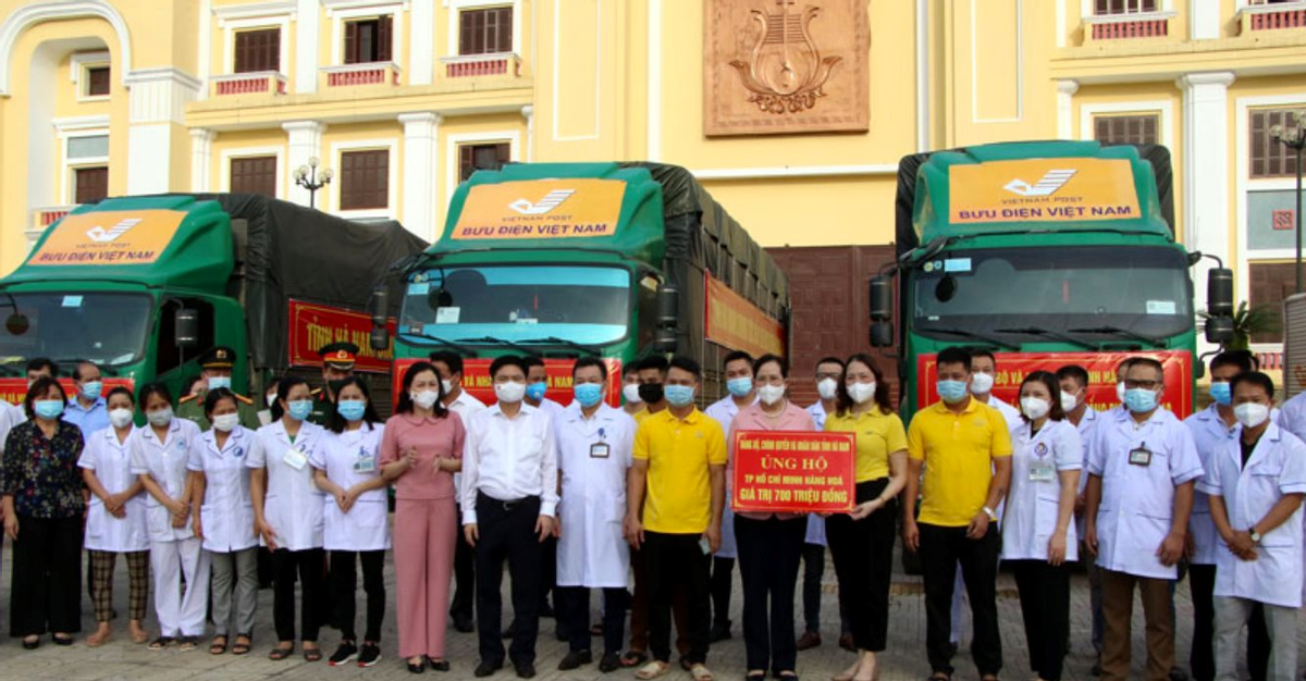 Đoàn cán bộ Y tế Hà Nam, Nam Định tiếp tục hỗ trợ TP.HCM và Đồng Nai chống dịch Covid-19