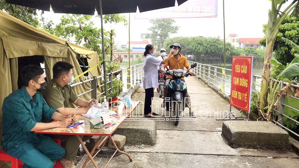 Nam Định : Góp phần tuyên truyền phòng, chống dịch COVID-19 đến từng ngõ, xóm