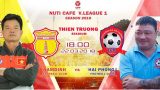 TRỰC TIẾP | Nam Định vs Hải Phòng | VÒNG 3 NUTI CAFE V LEAGUE 2018