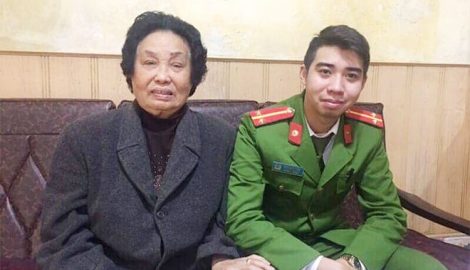 Nam Định: Xúc động câu chuyện anh Cảnh sát cứu cụ già qua cơn nguy kịch vào mùng 4 Tết