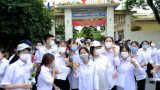 Nam Định: Thí sinh tự tin đến trường thi