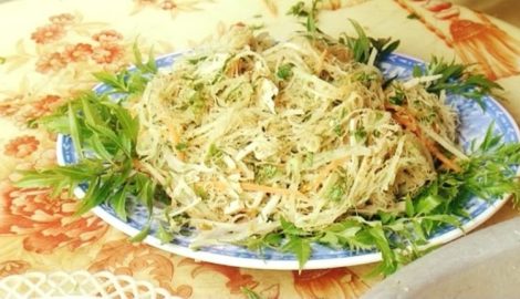 Nộm rau câu Nam Định