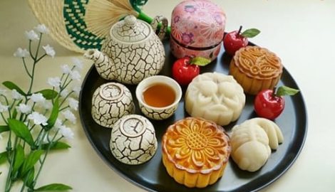 Trung thu về nhớ bánh nướng, bánh dẻo