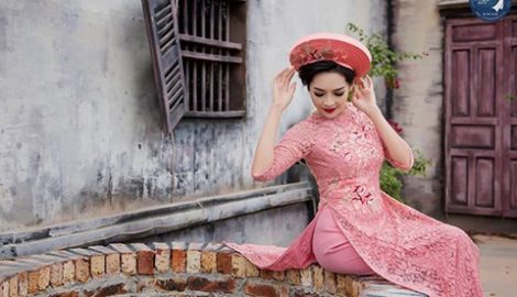 Nam Định: Ấn tượng hotgirl phẫu thuật thẩm mỹ trong bộ sưu tập áo dài cưới