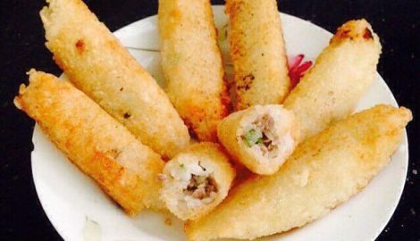 Xôi chiên làm nhanh, vị mới lạ