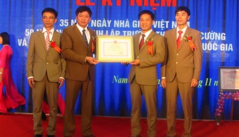 Trường THCS Nam Cường đạt chuẩn Quốc gia