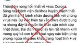 Đăng thông tin thất thiệt về dịch Corona trên Facebook, nam thanh niên bị công an triệu tập