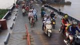 Nam Định: Bão số 3 tan, lắp cầu phao Ninh Cường