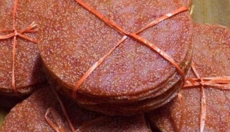 Bánh đa gấc chợ Ninh – Nam Định