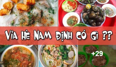 Những Món Ăn Vặt Vỉa Hè Ngon Rẻ Không Thể Bỏ Qua ở Nam Định