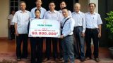 Công ty Hưng Thịnh Land hỗ trợ trung tâm cưu mang người già, tàn tật ở Nam Định