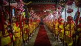 Các công tác chuẩn bị sẵn sàng cho lễ hội Phủ Dầy 2018