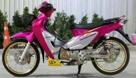 Honda Wave 125 độ phanh đua, vành vàng cuốn hút