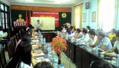CĐ các KCN tỉnh Nam Định: Tăng cường kỹ năng giải quyết tranh chấp lao động tập thể