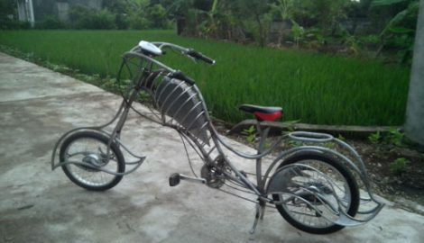 Choáng với ‘siêu xe’ độ của thợ vườn Nam Định