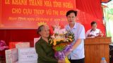 Trao nhà tình nghĩa cho cựu TNXP ở Nam Định