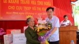 Trao nhà tình nghĩa cho cựu TNXP ở Nam Định
