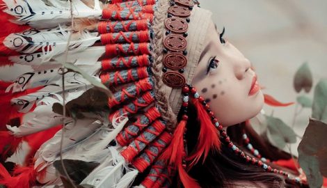 Nam Định: Chùm ảnh nữ thổ dân phiên bản nhí tạo sức hút lớn