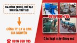 Công ty gia công cơ khí, chế tạo van cửa thủy lợi