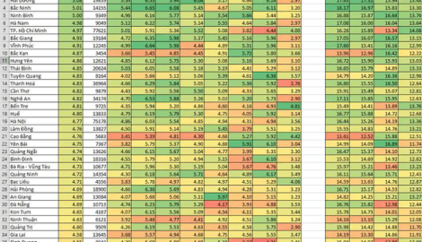 Điểm thi THPT quốc gia 2017: Nam Định lại “nhăm nhe” ngôi đầu?