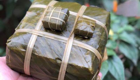 Chàng trai Nam Định trổ tài gói bánh chưng mini bằng bao diêm hot nhất mạng xã hội