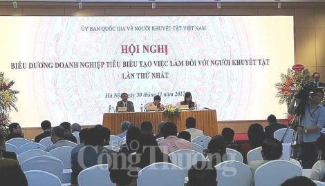1,2 triệu người khuyết tật cần được hỗ trợ dạy nghề